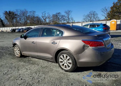 2010 Buick Lacrosse Cx z USA, uszkodzony, nr VIN 1G4GA5EC0AF317301